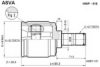 HONDA 44310SM1980 Joint Kit, drive shaft